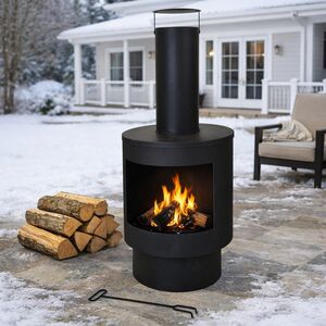 Очаг для костра Камин Блэкмет 112*45 см Koopman фото 1