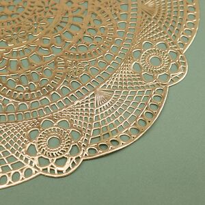 Сервировочная салфетка Жозефин 35 см золотая Koopman фото 2