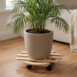 Подставка для цветов на колесиках Серхио 35 см