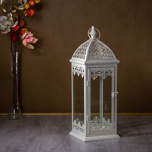 Декоративный фонарь для свечи Адора 56 см, металл (Star Trading (Svetlitsa), Швеция). Артикул: D297-55