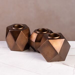 Металлический подсвечник De Bronzo 15 см Goodwill фото 2