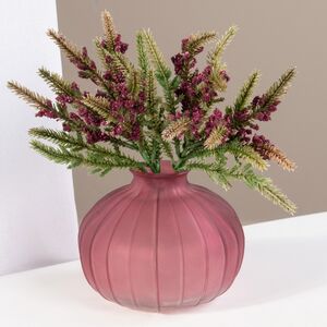 Декоративная веточка Бургундский Вереск 17 см Swerox фото 5