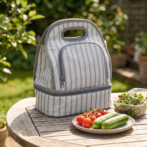 Термосумка Анцио 31*25 см серая