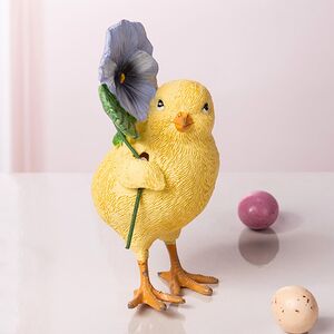 Декоративная фигурка Цыпленок Элфи с цветком 11 см Goodwill (Гудвилл) фото 2