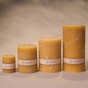 Декоративная свеча Рикардо 8*6 см охровая Koopman фото 2