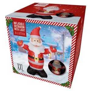 Надувная фигура Дед Мороз 190 см с подсветкой, IP44 Koopman фото 3