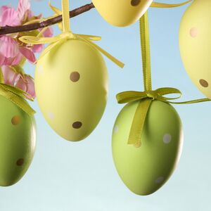 Пасхальные украшения Яйца Моррис 6 см, 6 шт Koopman (Купман) фото 5