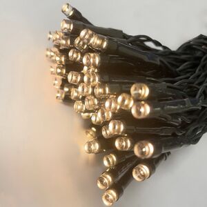 Гирлянда на солнечной батарее Solar 10 м, 100 теплых белых LED ламп, зеленый ПВХ, контроллер, IP44 Snowhouse (Сноухаус) фото 4
