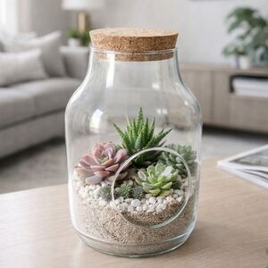 Стеклянная колба-флорариум Ронни 25*14 см