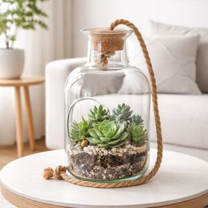 Подвесная ваза-флорариум Оуэн 25 см