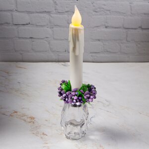 Венок для свечи Черничный Пунш 7 см Swerox фото 2