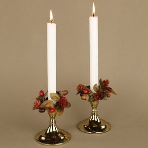 Венок для свечи Осенний Джаз 9 см Swerox фото 11