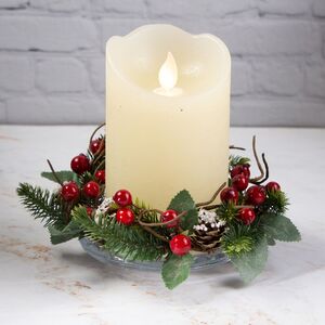 Венок для свечи Лесные Ягоды 15 см Swerox фото 1