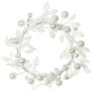 Венок для свечи Снежная Дымка 12 см Swerox (Сверокс) фото 6