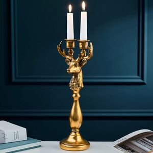 Канделябр на 2 свечи Breath of Fire - Stile Barocco 38 см Goodwill (Гудвилл) фото 5