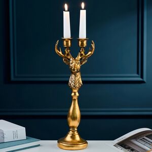 Канделябр на 2 свечи Breath of Fire - Stile Barocco 38 см Goodwill (Гудвилл) фото 4