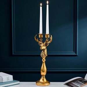 Канделябр на 2 свечи Breath of Fire - Stile Barocco 38 см