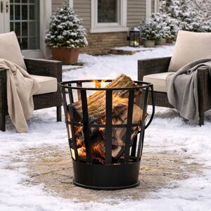 Металлический очаг для костра Антика 77*38 см