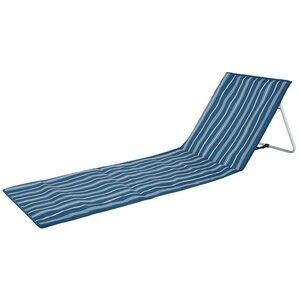 Складной пляжный коврик Del Mar 158*54 см синий