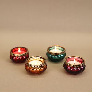 Набор стеклянных подсвечников Susanna 4 см, 4 шт Goodwill фото 4