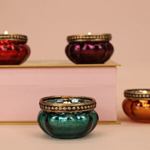 Набор стеклянных подсвечников Susanna 4 см, 4 шт Goodwill фото 3