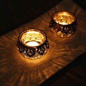 Стеклянный подсвечник Витторио 9 см Goodwill фото 4