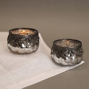 Стеклянный подсвечник Витторио 9 см Goodwill фото 2