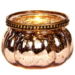 Стеклянный подсвечник Теофило 9 см шампань Goodwill фото 6