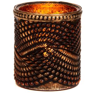 Стеклянный подсвечник стакан Орфео 8 см Goodwill (Гудвилл) фото 4