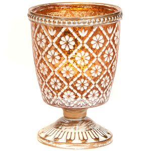 Стеклянный подсвечник стакан Атилио 11 см Goodwill фото 6