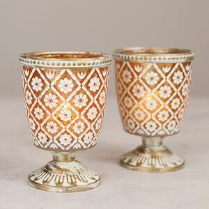 Стеклянный подсвечник стакан Атилио 11 см Goodwill фото 5