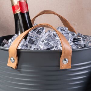 Ведро для льда Кампала 21*20 см черное Koopman фото 2