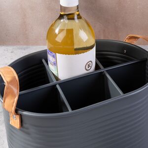 Подставка для вина Кампала на 6 бутылок 25*18*14 см черная Koopman фото 4