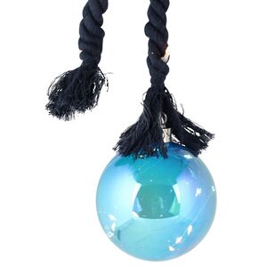 Декоративный подвесной светильник Шар Тангароа 10 см, 10 теплых белых LED ламп, на батарейках (Peha, Нидерланды). Артикул: GF-22080