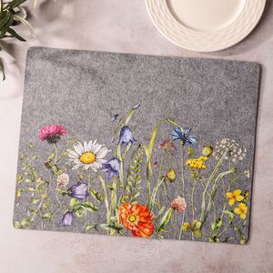 Плейсмат Meadow Field 45*35 см серый
