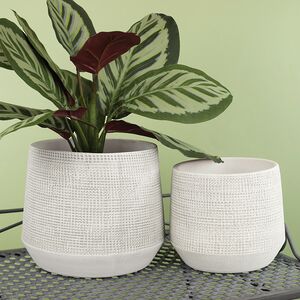 Керамическое кашпо Грей Джой 19 см Edelman (Эдельман) фото 4