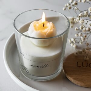 Декоративная ароматическая свеча Luce Pione: Мед, 30 часов горения Luce фото 4