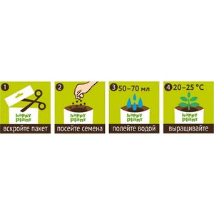 Набор для выращивания Василек Луговой Happy Plant (Хэппи Плант) фото 3