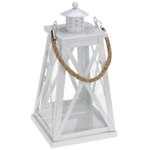 Подсвечник фонарь Уитби 26 см белый (Koopman, Нидерланды). Артикул: HZ1101050-2