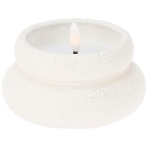 Светодиодная свеча Bigbury 11*6 см в бетонном подсвечнике, на батарейках 