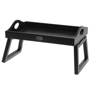 Столик-поднос на подлокотник дивана Alfgund 30*20 см черный