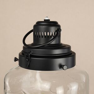 Декоративный флорариум-банка Рубьера с Монстерой 39*20 см, теплая белая LED подсветка  Koopman (Купман) фото 5