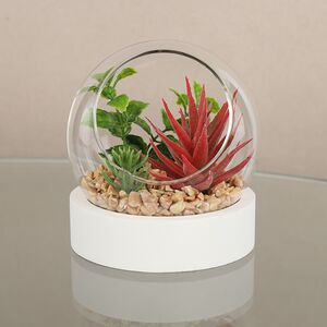 Искусственный флорариум-шар Фориолле Альто 13*12 см