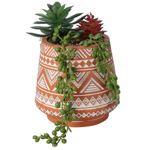 Искусственное растение горшке Альенто - Эхеверия 15*10 см Koopman (Купман) фото 4