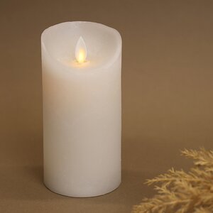 Набор восковых светодиодных свечей с имитацией пламени Magic Flame 11-15 см, 3 шт, с пультом, белые, на батарейках Peha фото 5