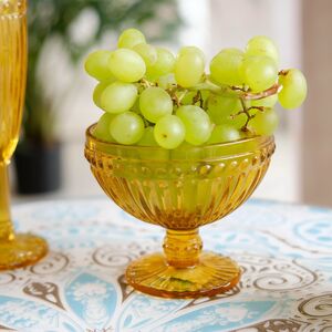 Креманка Шамберте 300 мл янтарно-желтая, стекло Koopman фото 4