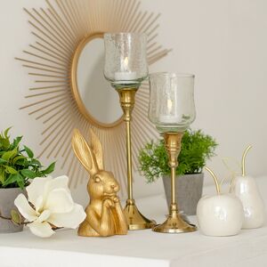 Подсвечник - Бокал Дарлингтон 31 см золотой Koopman (Купман) фото 3