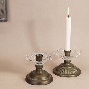 Подсвечник для одной свечи Изысканный Винтаж: Флоранж 13*10 см ShiShi фото 3