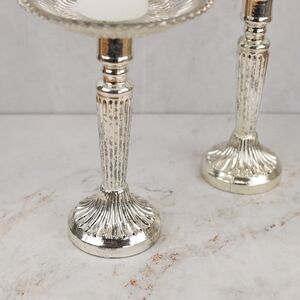 Стеклянный подсвечник на ножке Мауритц 25 см ShiShi (ШиШи) фото 5