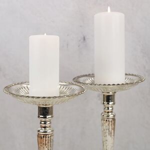 Стеклянный подсвечник на ножке Мауритц 25 см ShiShi (ШиШи) фото 2